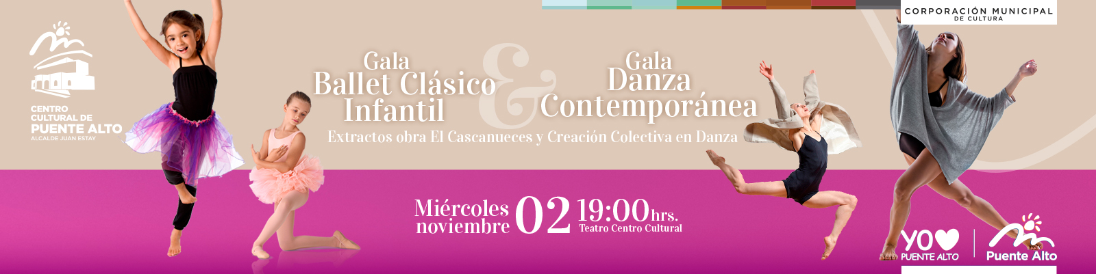 GALA DE DANZA: Talleres Ballet Clásico Infantil y Danza Contemporánea 